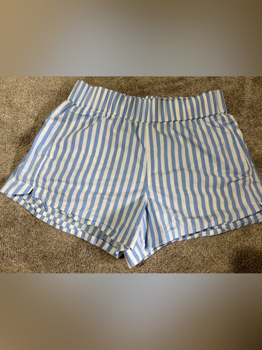 AYR Staycation Shorts in Blue/White Stripe!